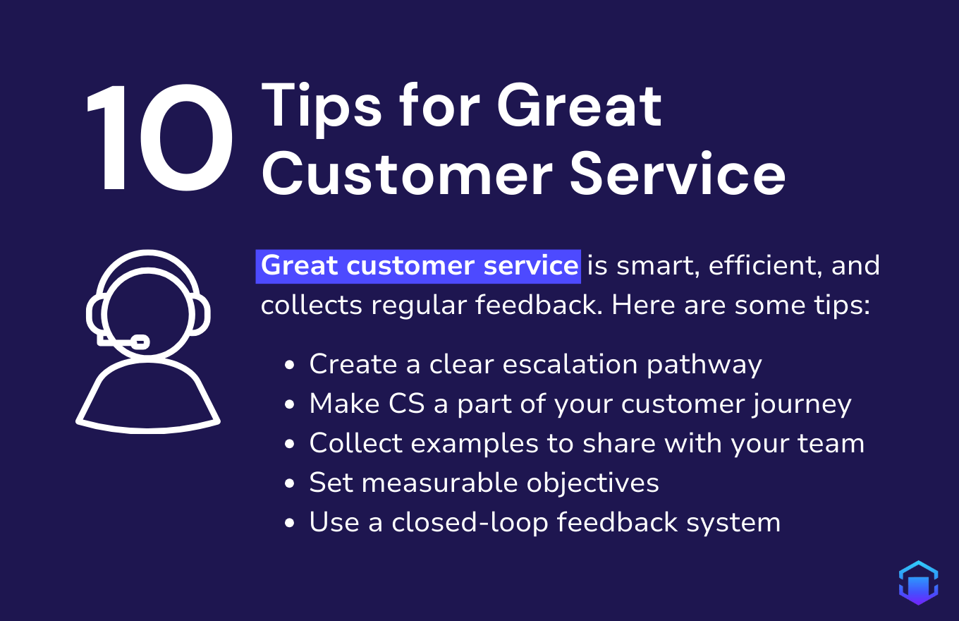 10 tips for great customer service
